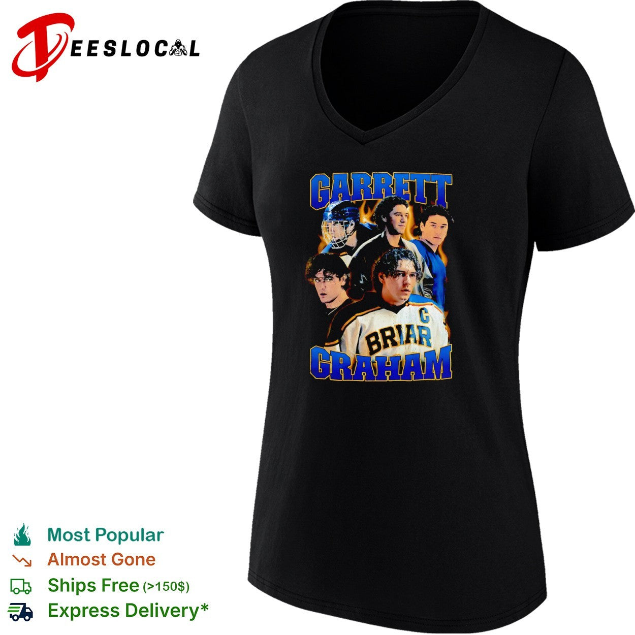 Garrett Graham Briar Hockey Off Campus Elle Kennedy Book Inspired Graphic shirt