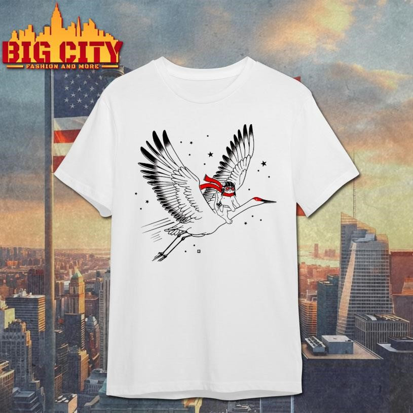Gary Riding Crane Shirt