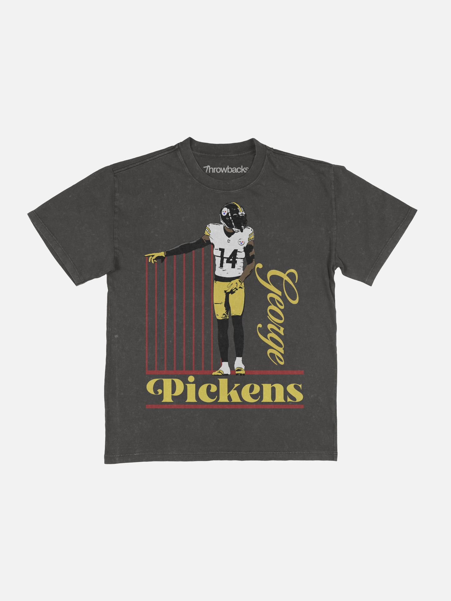 Retro George Pickens Graphic Tee Shirt