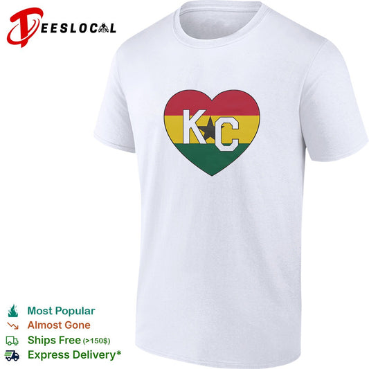 Ghana x KC Heart retro shirt