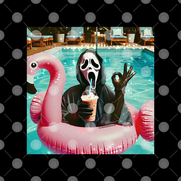 Ghostface Pool T Shirt