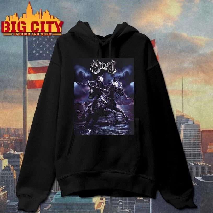 Ghost Papa V Perpetua Skeletour 2026 The Horsemen Art Shirt