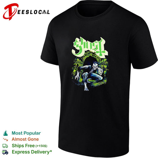 Ghost band skeleton shirt