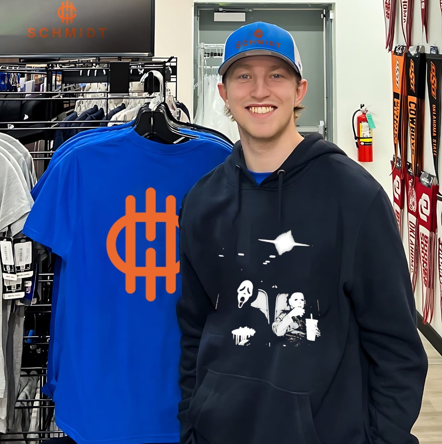 Ghostface and Michael Myers at the Movies shirt