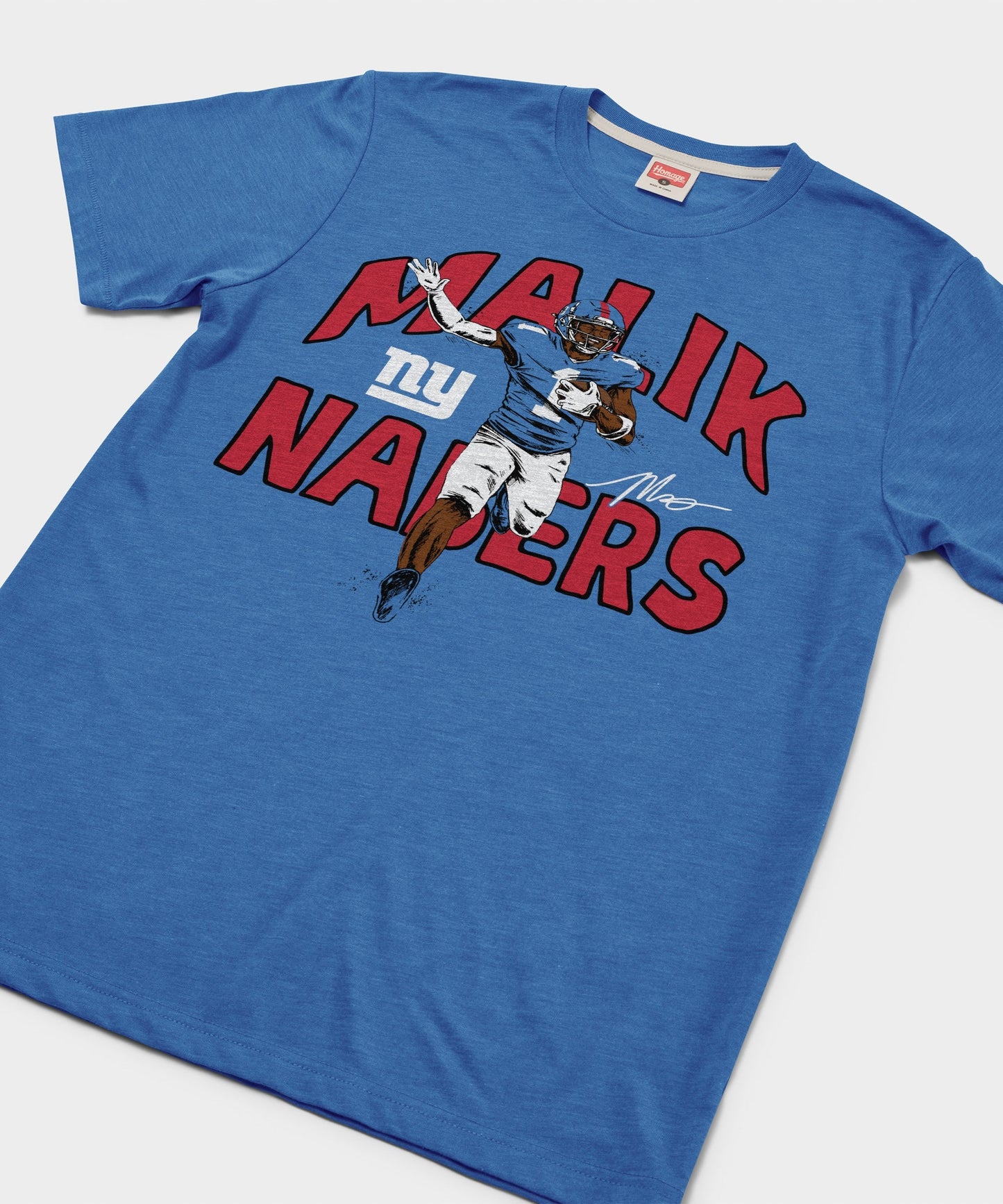 Giants Malik Nabers Signature