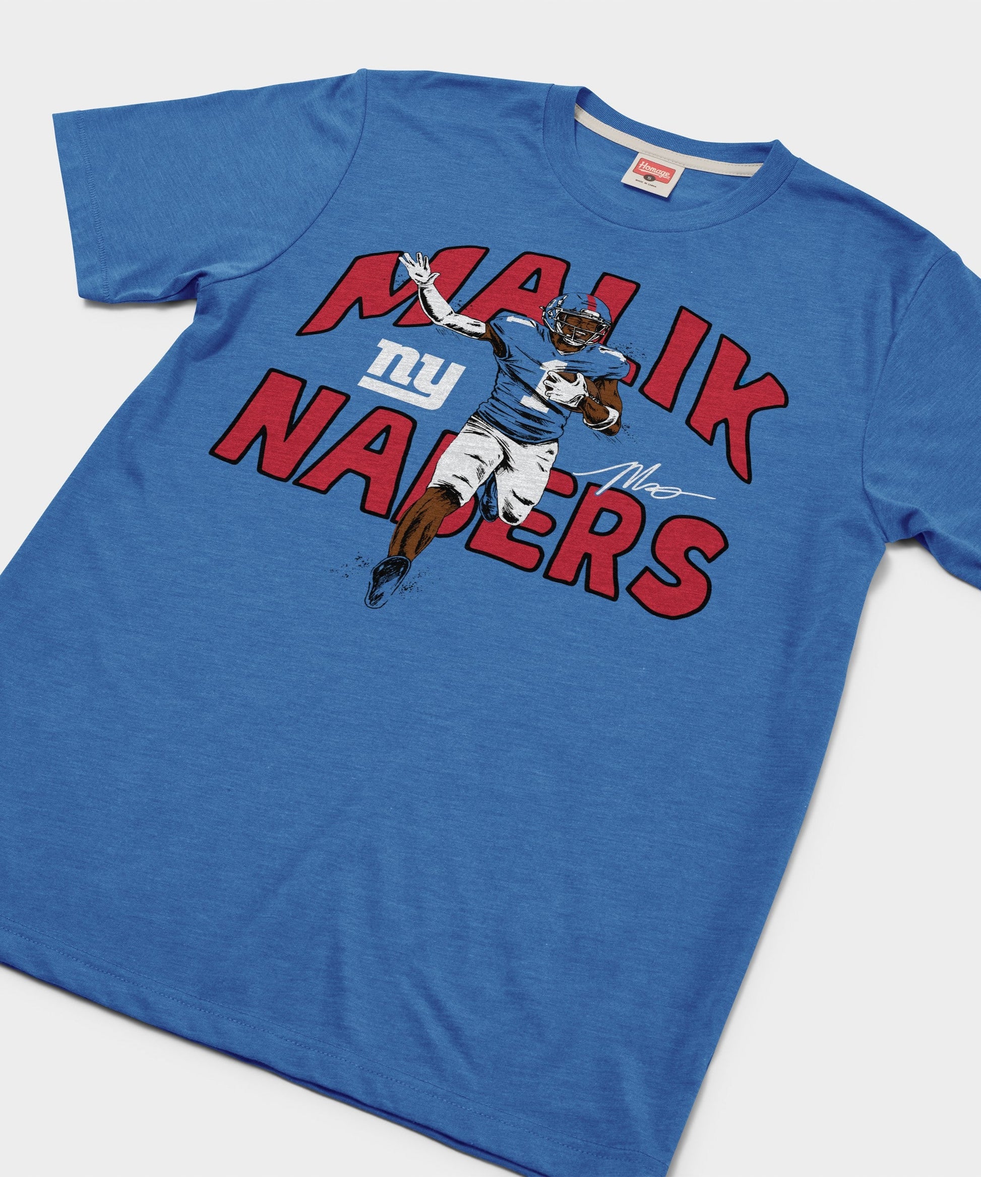 Giants Malik Nabers Signature