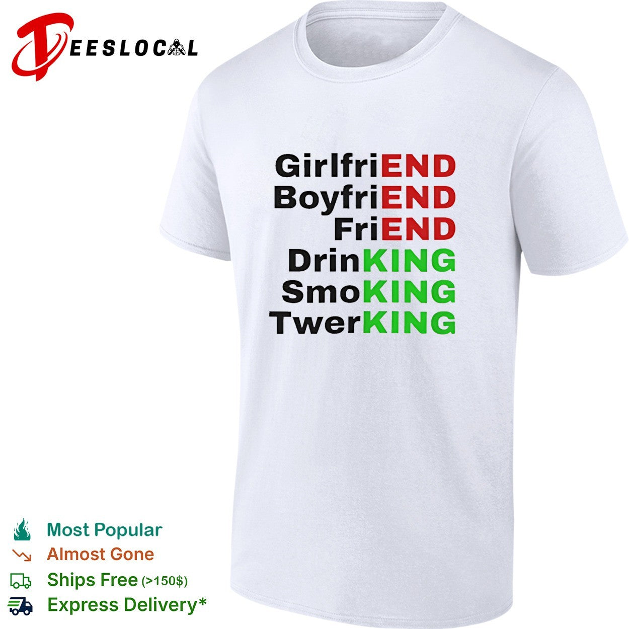 Girlfriend boyfriend friend drinking smoking twerking vintage shirt