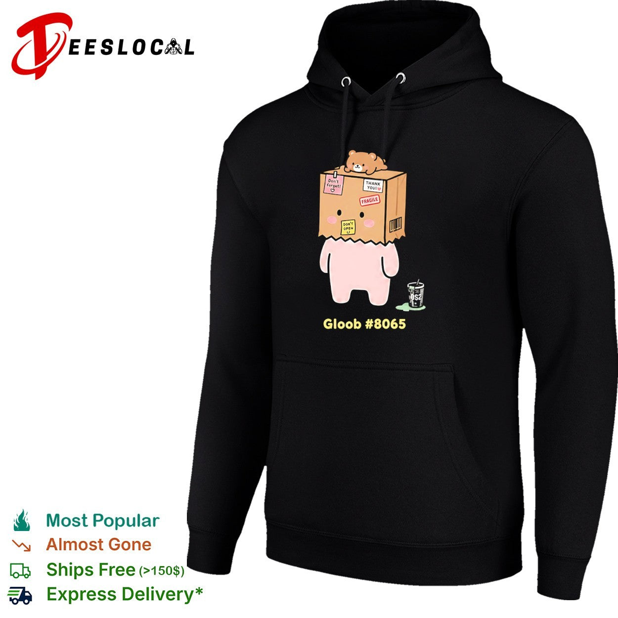 Gloob 8065 Don’t forget thank you fragile don’t open OS2 character shirt