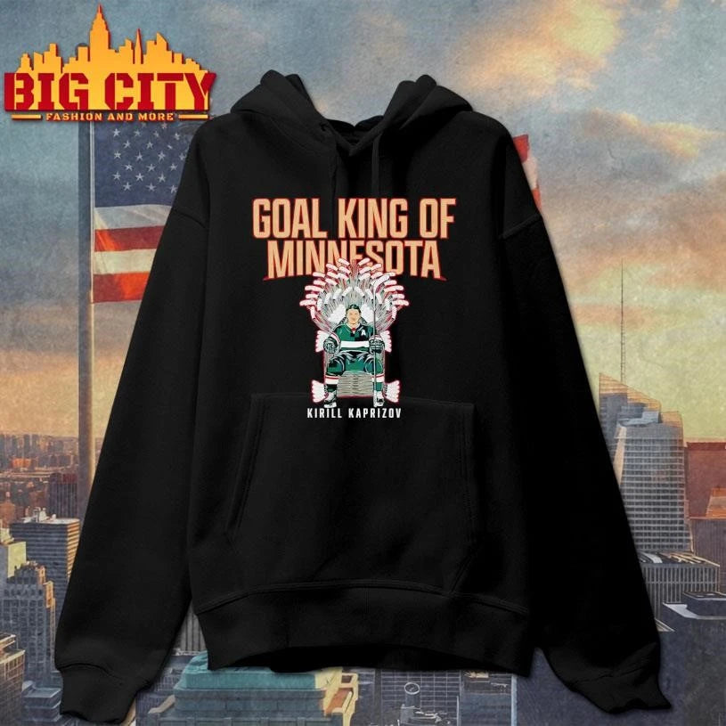 Goal King Of Minnesota Kirill Kaprizov Graphic Shirt