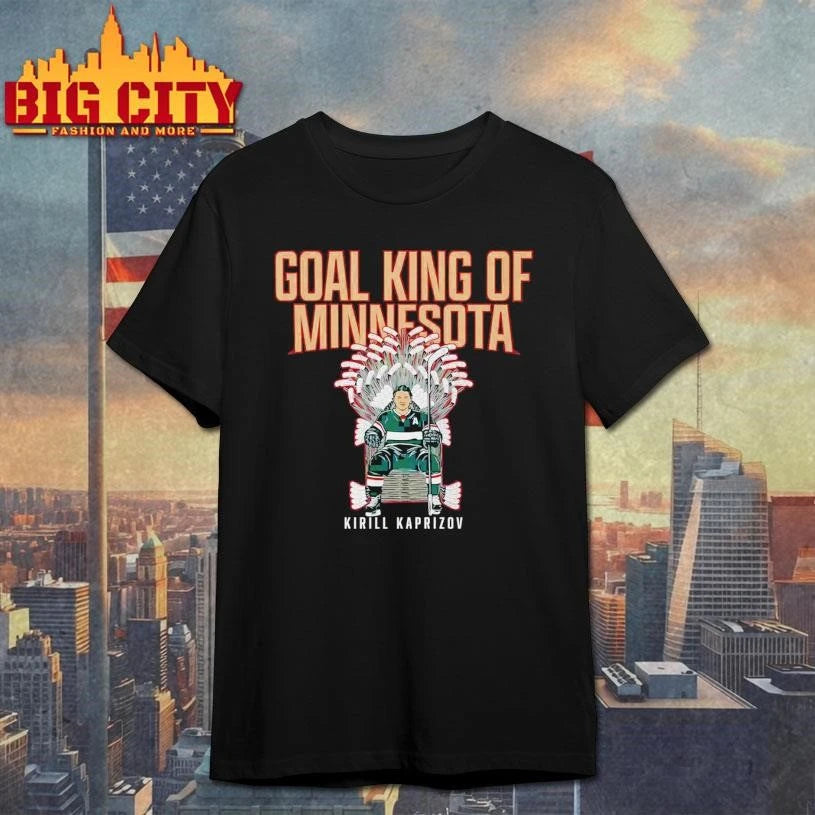 Goal King Of Minnesota Kirill Kaprizov Graphic Shirt