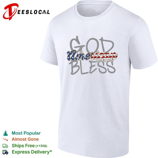 God Bless The American Fire Service USA flag shirt