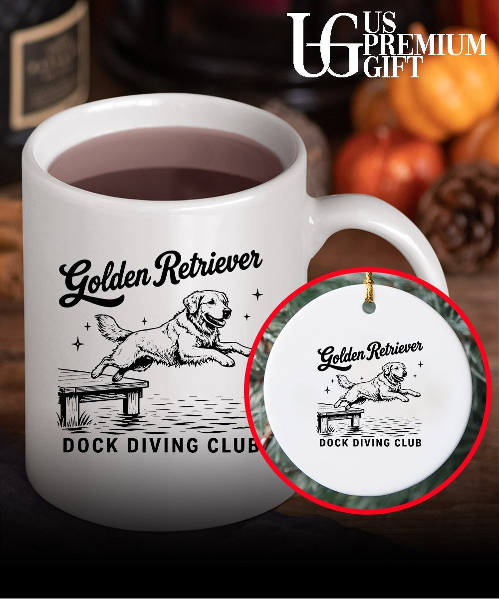 Golden Retriever Dock Diving Club shirt