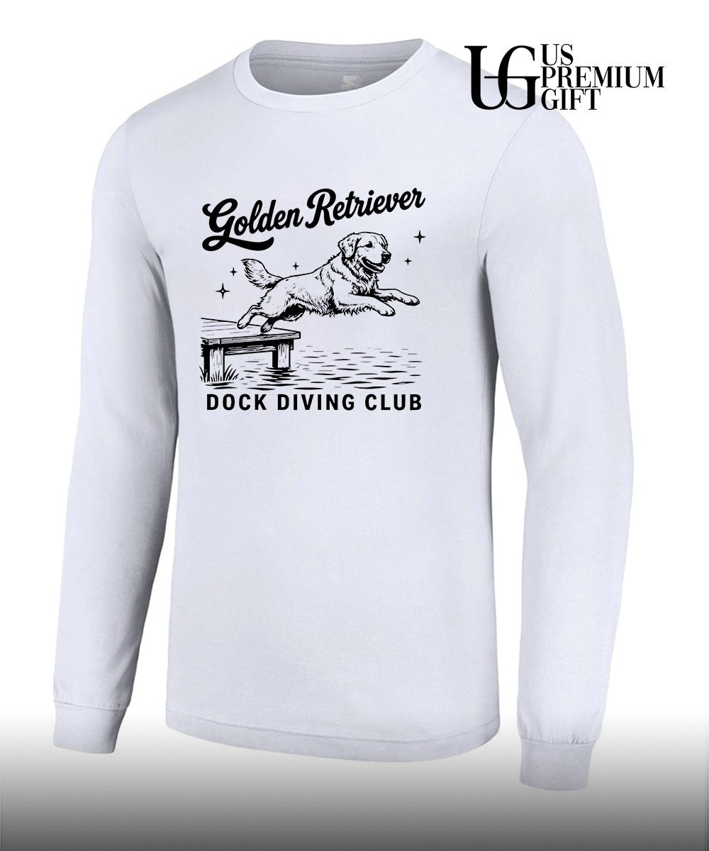 Golden Retriever Dock Diving Club shirt