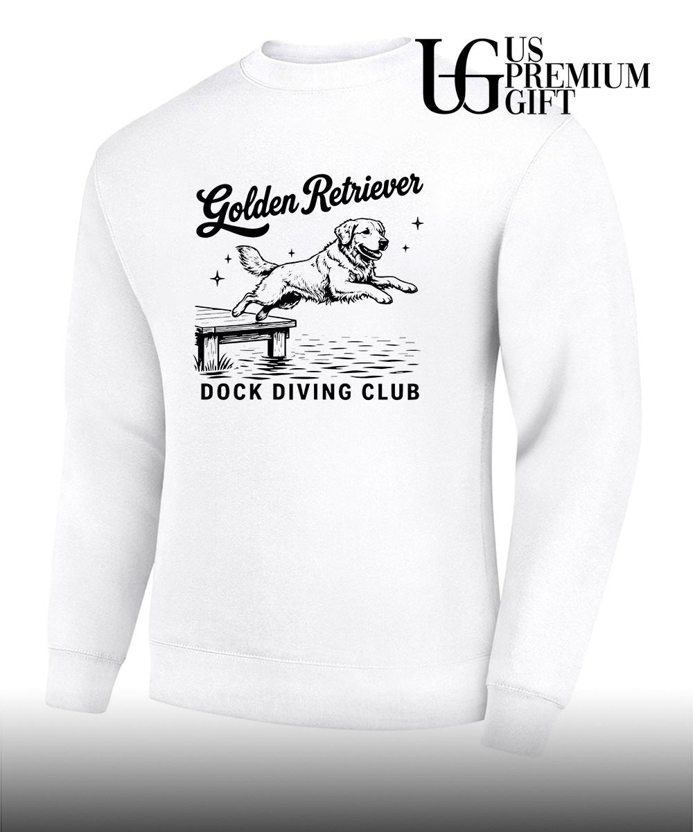 Golden Retriever Dock Diving Club shirt