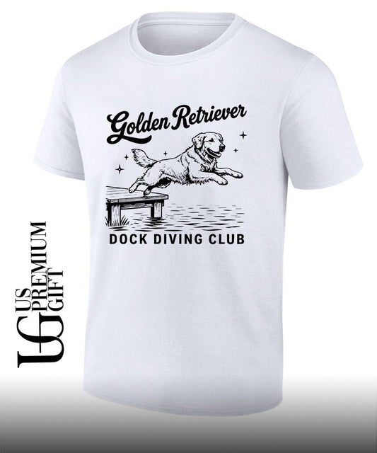 Golden Retriever Dock Diving Club shirt