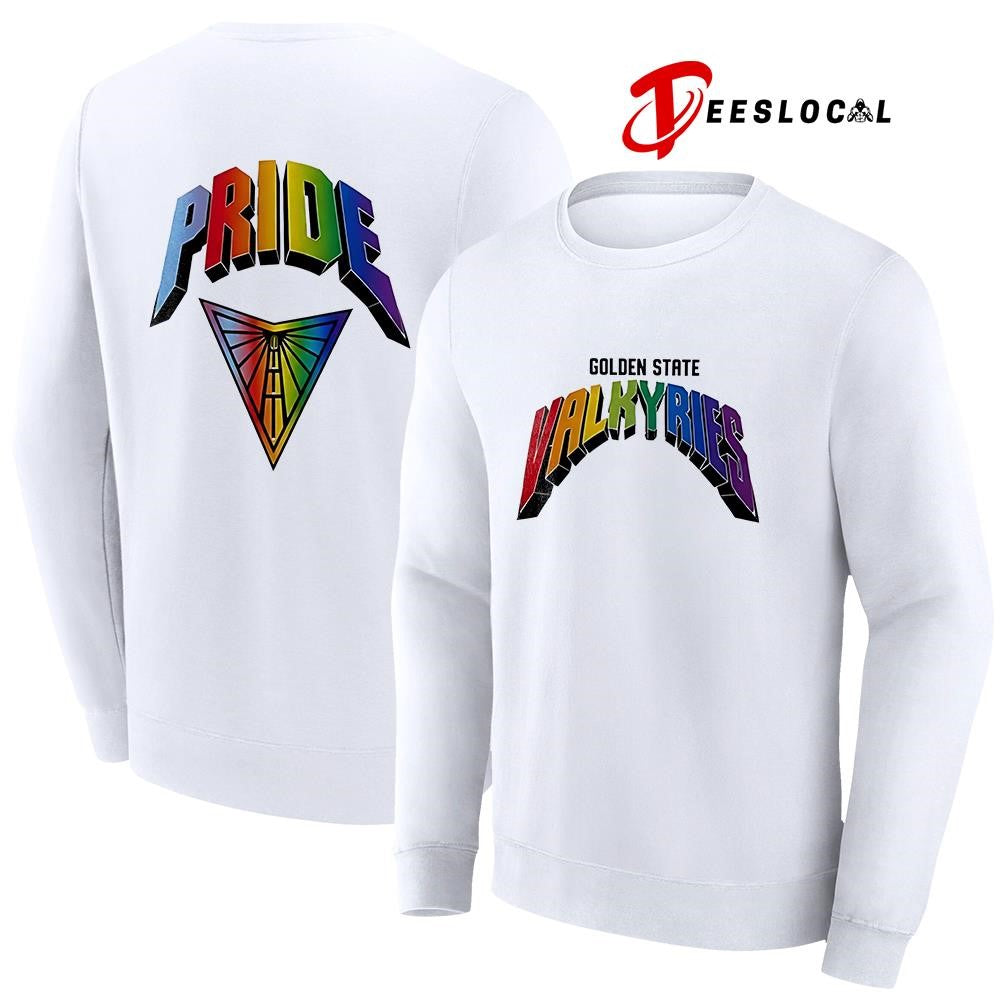 Golden State Valkyries x Pride logo shirt