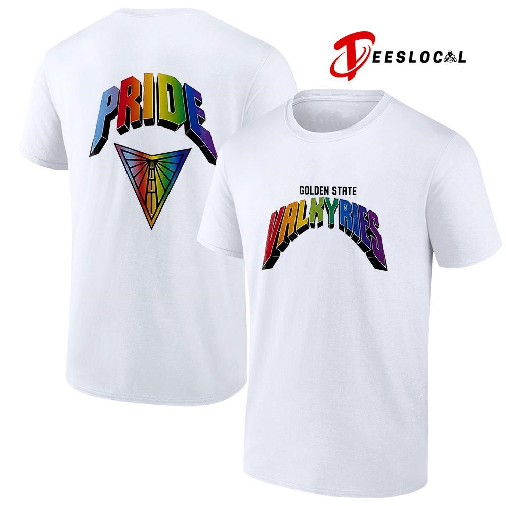 Golden State Valkyries x Pride logo shirt