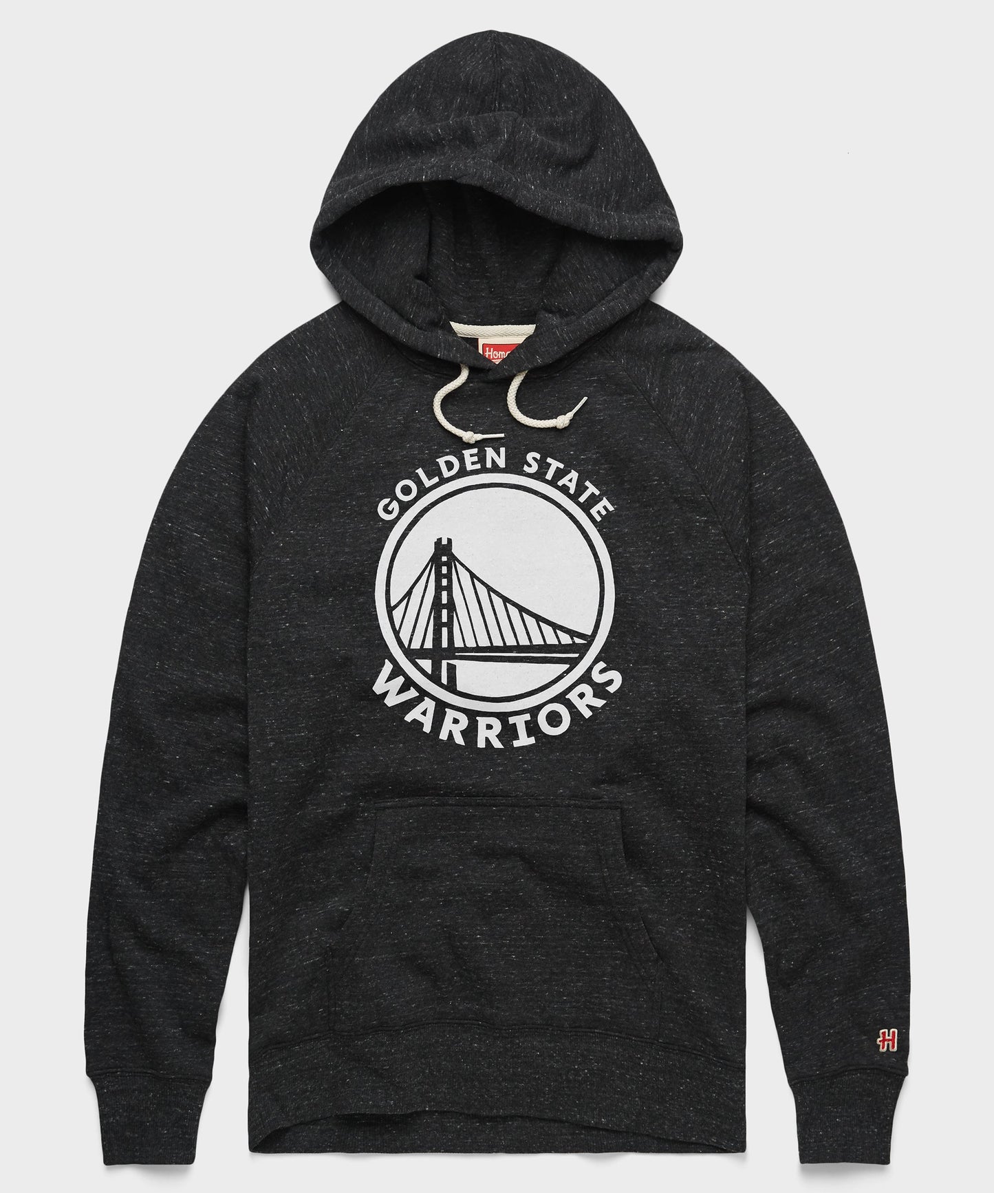 Golden State Warriors Blacktop Logo Hoodie