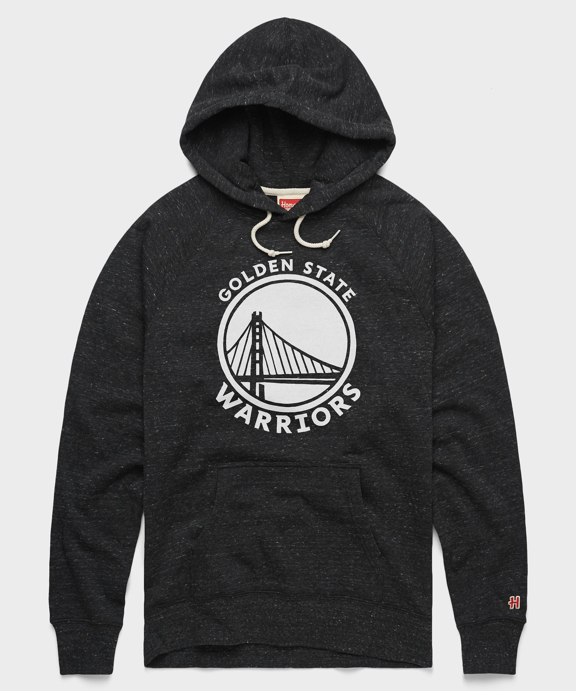 Golden State Warriors Blacktop Logo Hoodie