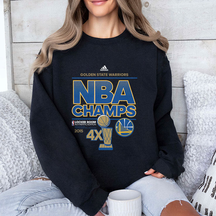 Golden State Warriors NBA Champs 2015 4X T Shirt