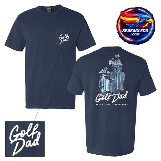 Golf Dad Bags Two Sided Shirt