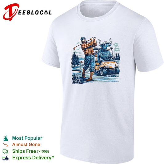 Golfing Bulls vintage shirt