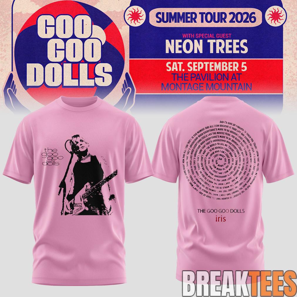 Goo Goo Dolls Summer 2026 North American Tour Limited T-Shirt