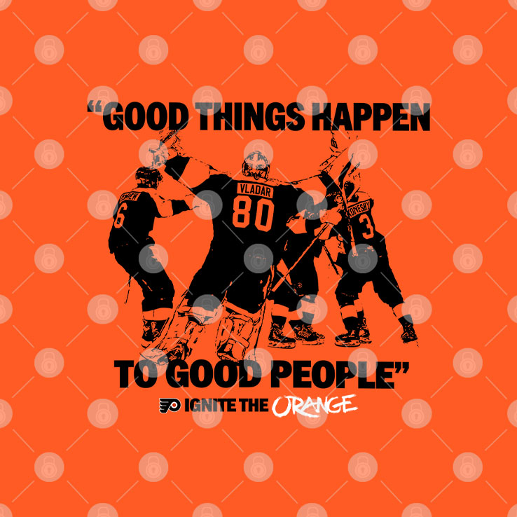 Good Things Happen To Good People Ignite The Orange T Shirt