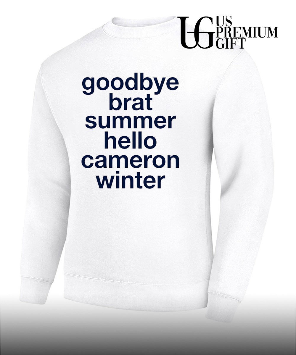 Goodbye Brat Summer Hello Cameron Winter shirt