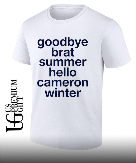Goodbye Brat Summer Hello Cameron Winter shirt