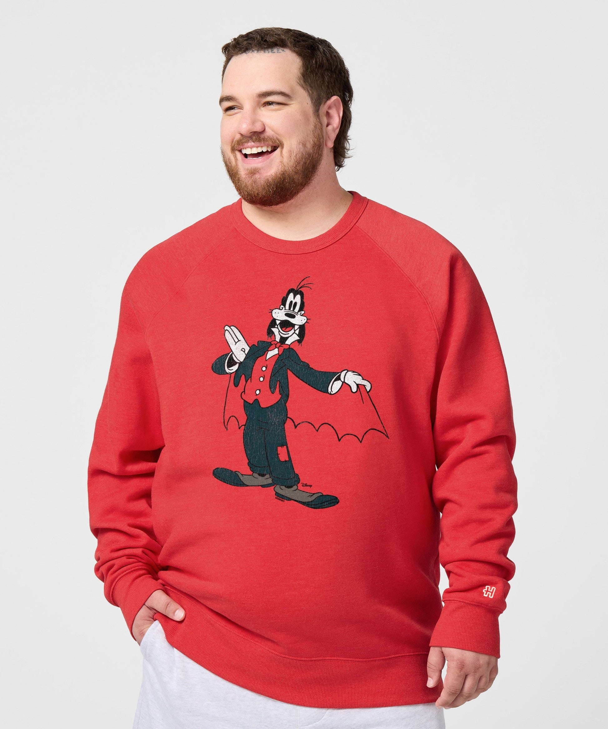 Goofy Halloween Bat Crewneck