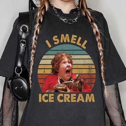Goonies Movies Shirt Chunk I Smell Ice Cream Goonies Shirt