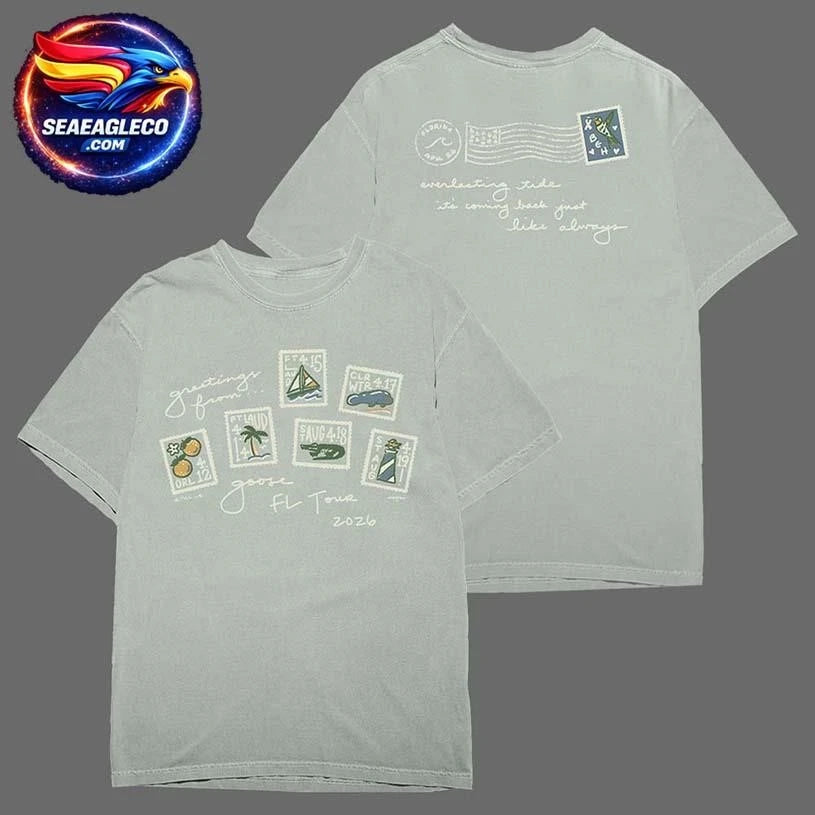 Goose Florida Tour 2026 Exclusive Benefit Two Sided Shirt