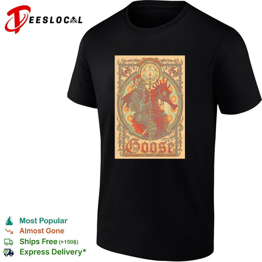 Goose band knight on horse poster shirt
