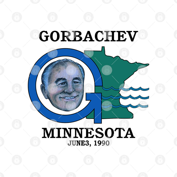 Gorbachev Minnesota June 3 1990 T Shirt