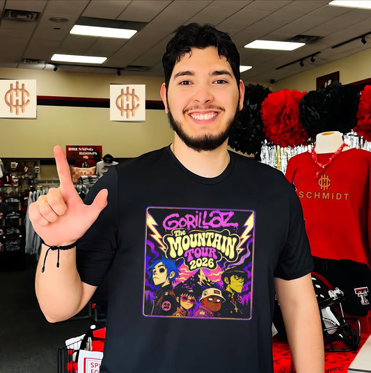 Gorillaz The Mountain Tour 2026 2D Murdoc Niccals shirt
