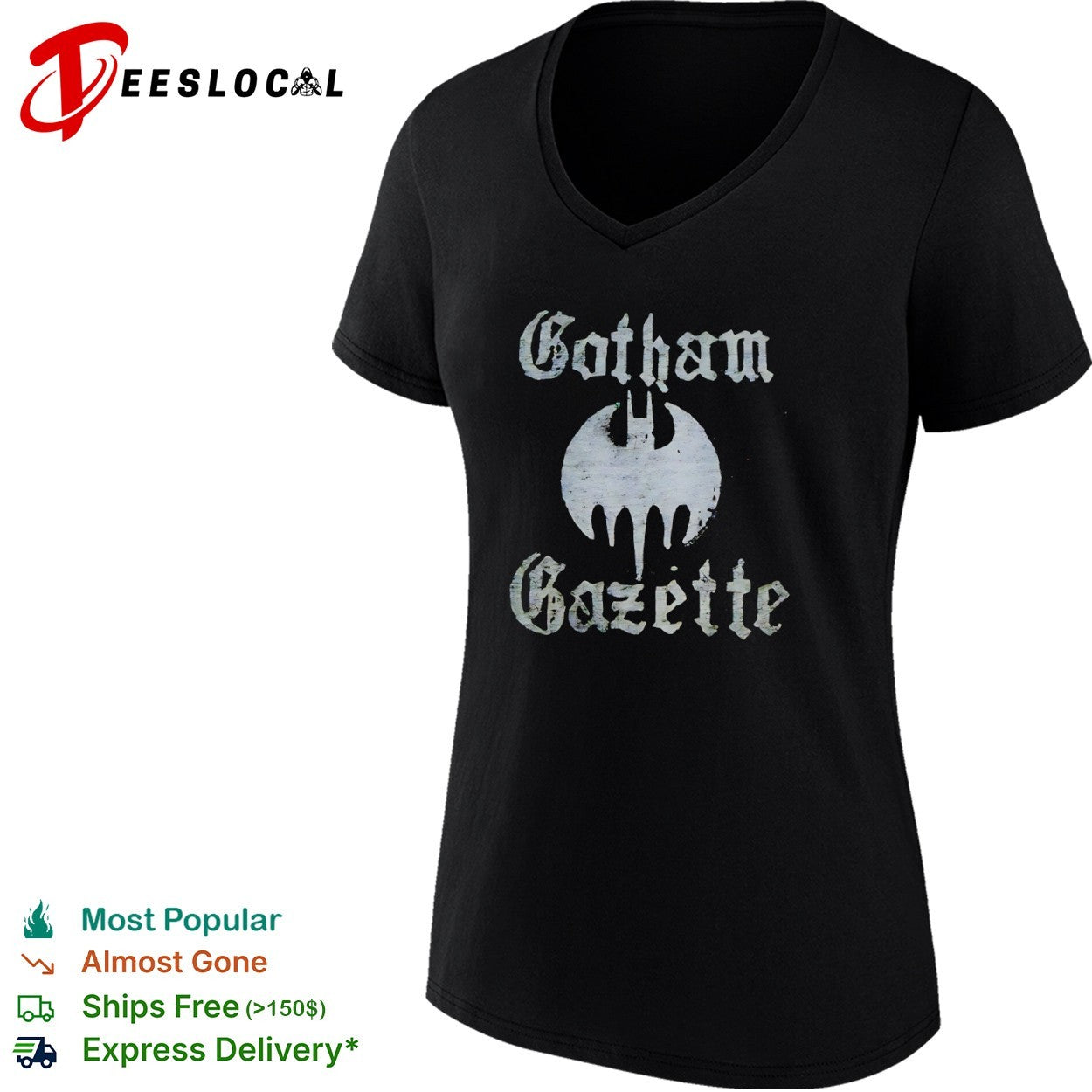 Gotham Gazette Batman shirt