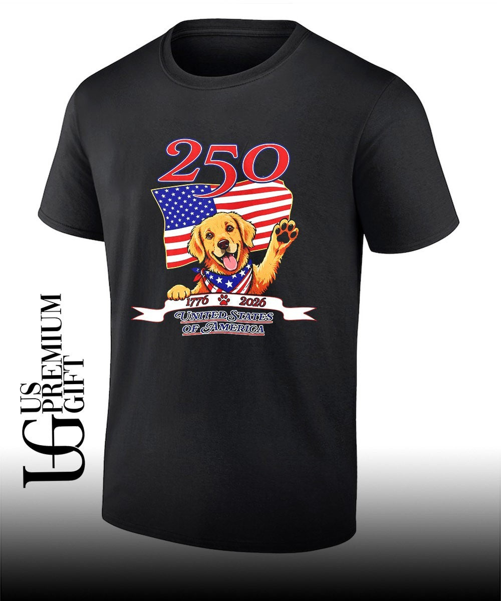 Gracie Golden USA 250th Anniversary United States of America shirt