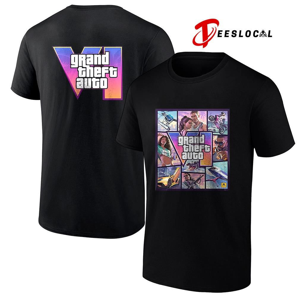 Grand Theft Auto VI GTA graphic shirt