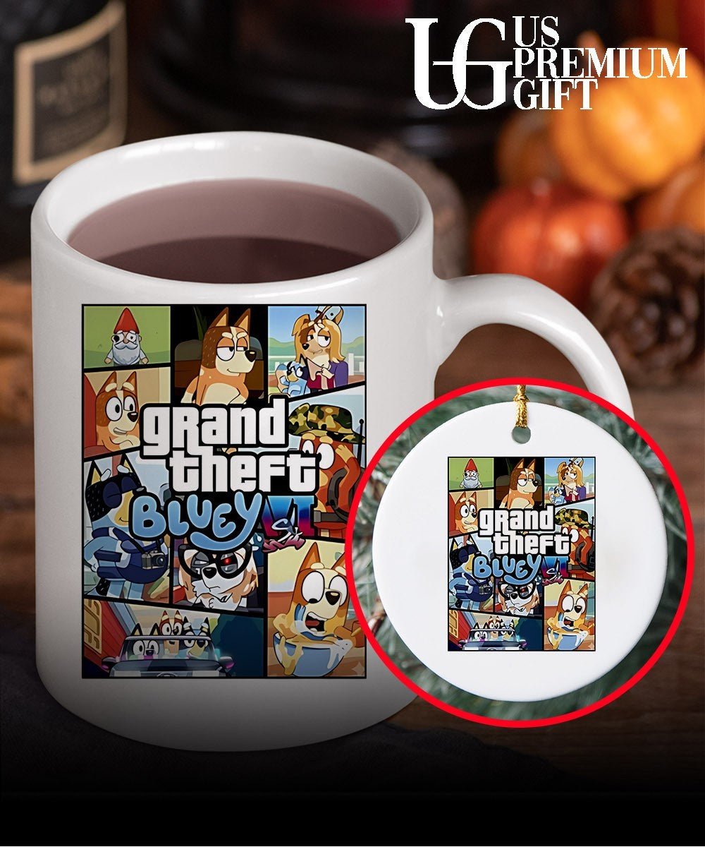Grand Theft Bluey Gamer shirt