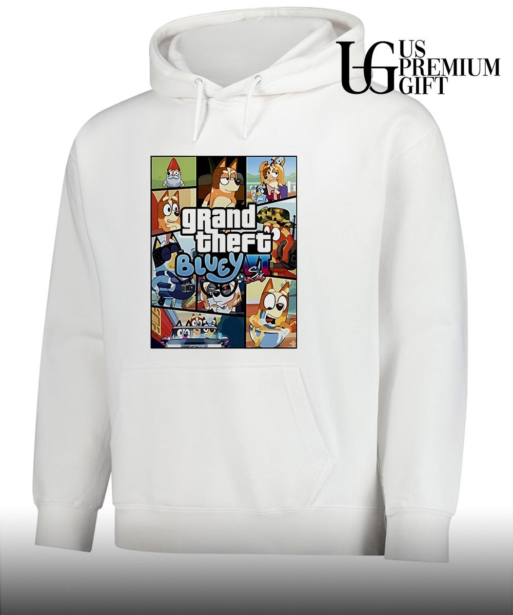 Grand Theft Bluey Gamer shirt
