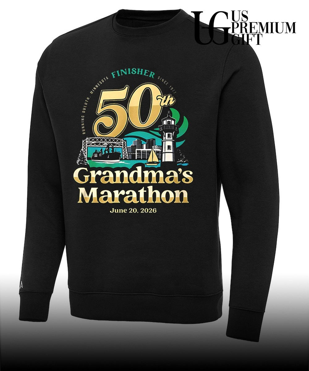 Grandma’s Marathon 50th Anniversary 2026 Finisher shirt