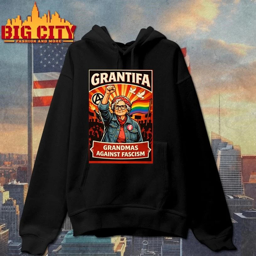 Grantifa Grandmas Against Fascism Symbol Shirt