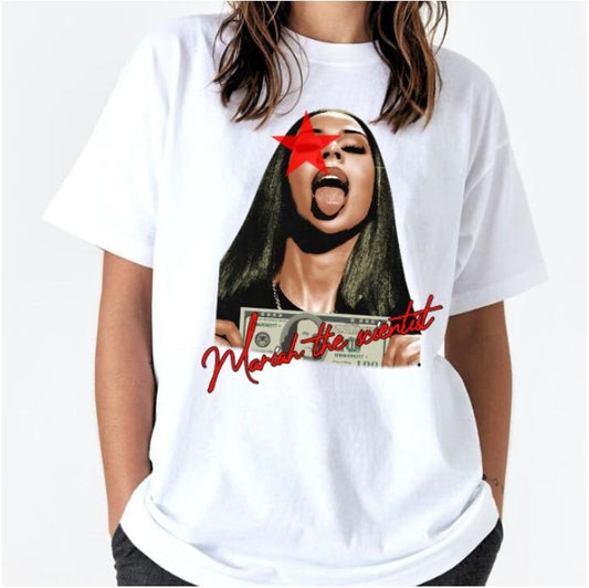 Graphic Mariahhh Scientist Shirt Fan Tee