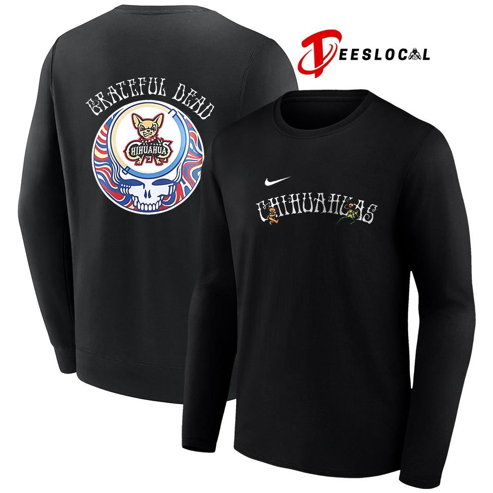 Grateful Dead x El Paso Chihuahuas Triple A logo shirt