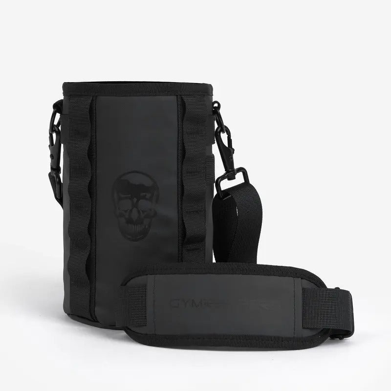 Gravestone Bottle Sleeve 64 oz - Onyx: Gymreapers Hardware Collection Drinkware Accessory for Hands-Free Convenience Steel Case