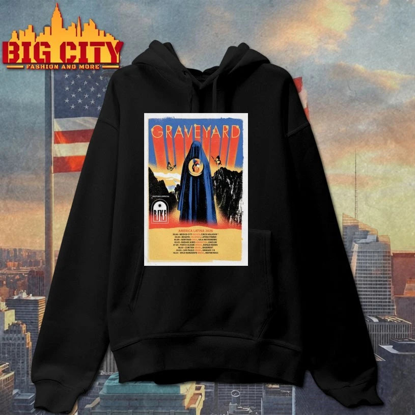 Graveyard America Latina 2026 Shows Poster T-shirt