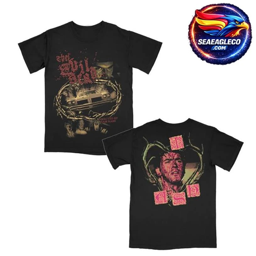 Graveyard Goods The Evil Dead 81 The Oldsmobile Two Sided Shirt