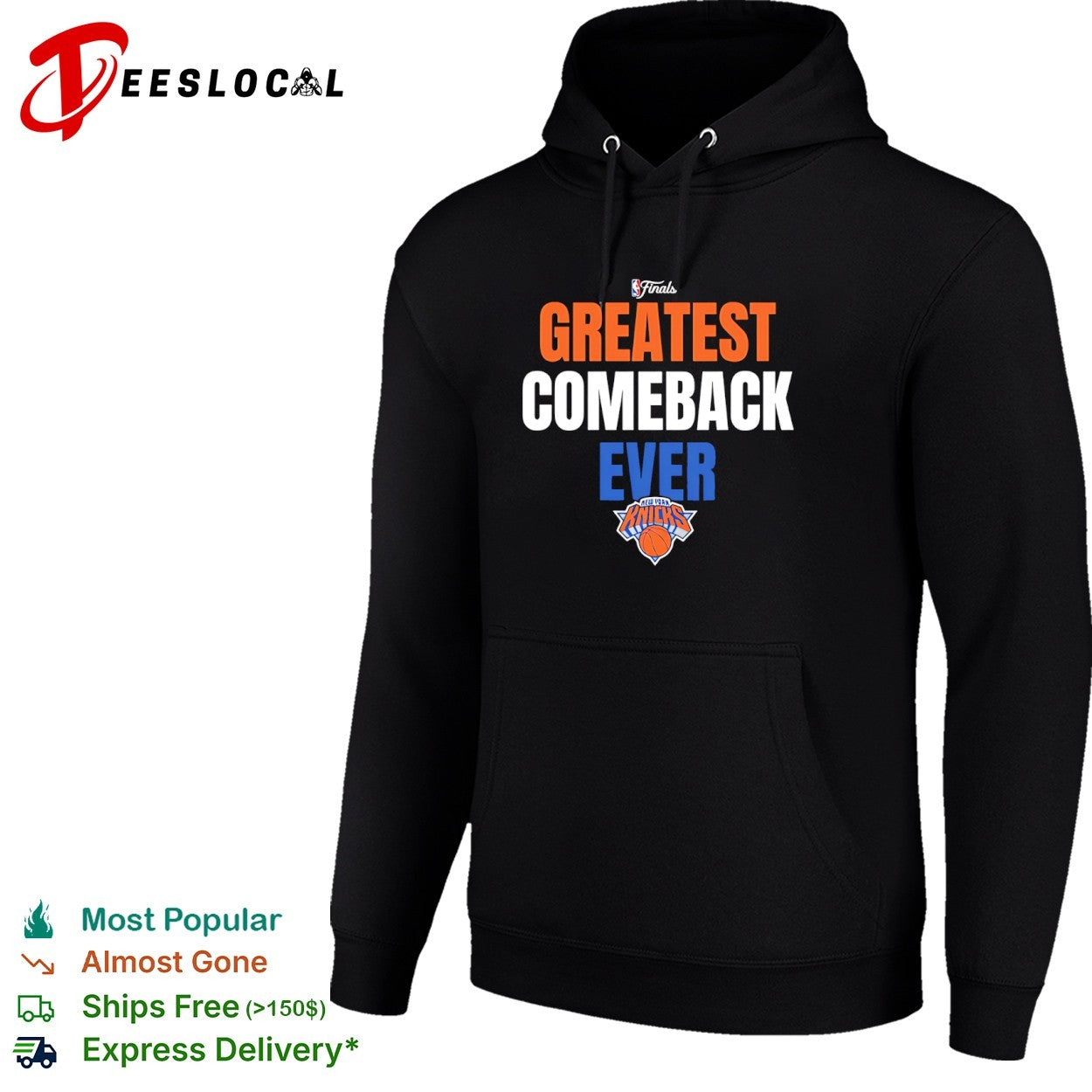 Greatest Comeback Ever New York Knicks NBA Finals shirt