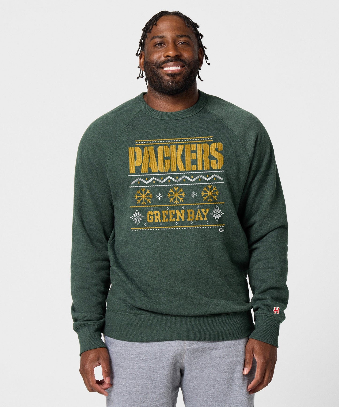 Green Bay Packers Holiday Crewneck
